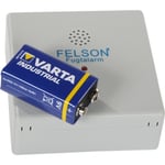 Felson Fuktalarm, 9V batteri