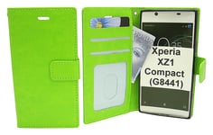 Crazy Horse Wallet Sony Xperia XZ1 Compact (G8441) (Grön)