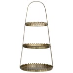 Chic Antique Denmark Våningsfat Etagere Antik Mässing