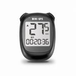 Mini GPS-cykelcomputer, GPS-hastighetsmätare, trådlös cykelcomputer