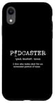 iPhone XR Podcaster Microphone Voice Talk Show Enthusiast Case