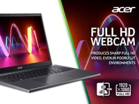 Acer Aspire 5 A515-48M (AMD Ryzen 5, 16GB RAM, 51GB SSD, 15.6 Full HD (190x1080)
