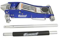 Summit Racing SUM-917073 DOMKRAFT ALUMINIUM blå 3 ton 9,6cm min lyft, 49cm max lyft