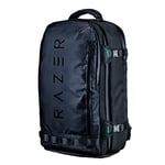Razer Rogue V3 Backpack (17.3") - Sac à Dos de Voyage Compact (Compartiment pour Ordinateur Portable jusqu'à 15 Pouces, résistant à l'usure, Housse extérieure en Polyester) Noir
