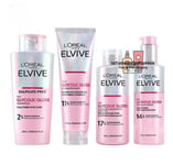 L'oreal GLYCOLIC GLOSS Shampoo, Conditioner, Leave In Serum, 5 Minute Lamination