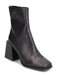 Duchess Bootie Shoes Boots Ankle Boots Ankle Boots With Heel Black Steve Madden