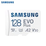 Samsung 128GB EVO Plus MicroSDXC TF Memory Card UHS-1 A2 Up to 130 MBs +Adapter