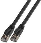 Ethernet-kabel CAT 6a - 3m - Sort