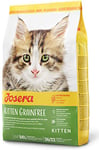 JOSERA Kitten GRAIN FREE 400 g | Croquettes pour chaton à l'huile de saumon| Sans céréales | Nourriture Super Premium pour un développement optimal des chats en période de croissance | Sachet de 400 g