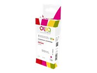 Owa - 11 Ml - Magenta - Kompatibel - Återanvänd - Bläckpatron (Alternativ För: Canon Cli-551Xl M) - För Canon Pixma Ip8750, Ix6850, Mg5550, Mg5650, Mg5655, Mg6450, Mg6650, Mg7150, Mg7550, Mx725
