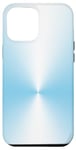Coque pour iPhone 12 Pro Max Couleur bleu ciel simple minimaliste