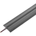 Protège-câbles VUS-058 caoutchouc noir Nombre de canaux: 1 4500 mm Contenu: 1 pc(s) Y613121 - Vulcascot