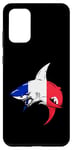 Coque pour Galaxy S20+ Drapeau France Requin Fierté Drapeau Français Racines France Souvenir
