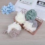 11cm Bath Tubs Cool Ball Towel Scrubber Cleaning Mesh Showe Gray