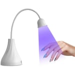 Led Uv Nagellampa, Mini Lotus Hands Free Light Rotata
