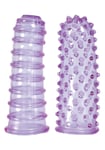 2 x Lust Fingers Sex Toy Vibrator Finger Cover Masturbation Clitoral Stimulator