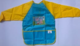 Peppa Pig Family Blue & Yellow Apron GEORGE, for Children when painting 43x55cm