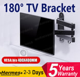 TV Wall Bracket Mount Tilt Swivel For Samsung LG 26 28 32 37 40 42 46 47 50 55"