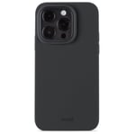 Holdit iPhone 15 Pro Silicone Case, Black