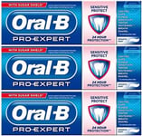 Oral-B Pro Expert Sensitive & Gentle Whitening Toothpaste 75Ml (Pack of 3)