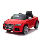 Nordic Play Elbil Audi Tt Roadster 12V NORDIC PLAY Electric car TTS with rubber t 805-753
