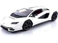 Maisto 31459-W, Modellsportbil, Förmonterad, 1:18, Lamborghini Countach Lpi 800-4, Alla, Vit