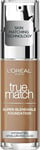 L'Oreal Paris True Match Liquid Foundation, Skincare Infused with Hyaluronic Aci