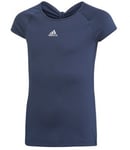 Adidas ADIDAS Girls Ribbon Tee Navy (XL)