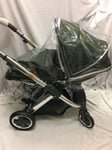 Replacement PVC Raincover Rain Cover Fits Babystyle Oyster 2 Pushchair Stroller
