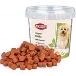 Vegan Soft Snack Dots med morot, 200 g plasthink