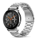 Tasikar 22mm Strap Compatible with Samsung Galaxy Watch 46mm/Watch 3 45mm Straps, Premium Stainless Steel Metal Replacement Bracelet for Samsung Gear S3, Huawei Watch 3/3Pro/GT 2 46mm/GT 2e (Silver)