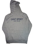 GANT SPORT SWEAT HOODIE GREY EMBROIDERED LOGO SIZE BOYS AGE 13-14 YEARS NEW NWT
