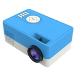 Mini Videoprojecteur LED HD 1080P Portable Avec Support Trépied HDMI USB Bleu YONIS