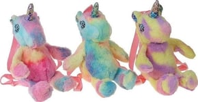 Plysch Ryggsäck Unicorn Mix