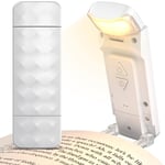 Laddningsbar Boklampa, Ögonvänlig Läslampa Att Fästa På Bok, Bärbar LED-Bokmärkeslampa För Bokälskare