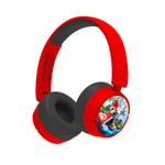 Super Mario Hodetelefon On-Ear Junior Trådløs 85dB/95dB