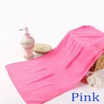Car Cleaning Towel Shower Cloth Dry Body Pink