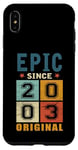 Coque pour iPhone XS Max Classic 2003 Original Vintage Epic since Anniversaire