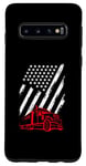 Galaxy S10 American Flag Truck Patriotic Design Patriot USA Fan US Love Case
