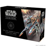 Atomic Mass Games | Star Wars Legion: Galactic Republic Expansions: TX-130 Saber-Class Fighter Tank | Unit Expansion | Miniatures Game | Ages 14+ | 2 Players | 90 Minutes Playing Time
