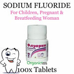 SODIUM FLUORIDE Tablets for Children Prevent Cavities Tooth Decay & Strong Teeth