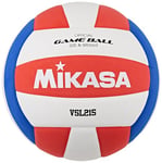 MIKASA Ballon de Volleyball de Classe compétitive (Rouge/Blanc/Bleu)