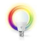 Nedis Wifi Smart Led-lampa | Varmt Till Kallt Vitt B22
