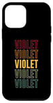 Coque pour iPhone 12 mini Violet Pride, Violet