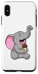 iPhone XS Max Elephant Waffle ice cream Case