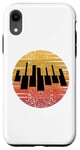 Coque pour iPhone XR Clavier de piano rétro pour les pianistes classiques