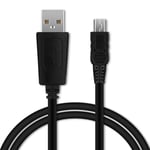 CELLONIC® USB Cable 1m Compatible for Blue Yeti, Yeti Pro, Yeticaster/Snowball iCE Fast 1A Data Transfer Charging Lead Mini USB to USB A USB 2.0 PVC Black