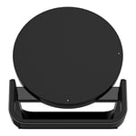 Belkin Boost Up Wireless Charging Stand 10 W, Fast Qi Wireless Charger for iPhone XS, XS Max, XR, X, 8, 8 Plus, Samsung S9, S9+ and More (AC Adapter Included), Black