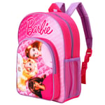 Disney Barbie Girls Kids Childrens Premium Backpack School Rucksack Travel Bag