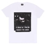 DC The Dark Night - Joker Mug Shot Unisex White T-Shirt Medium - Med - K777z